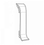 Соединительный элемент к плинтусу Arbiton (пластиковый с кабель-каналом) 197 Доб Фламенко